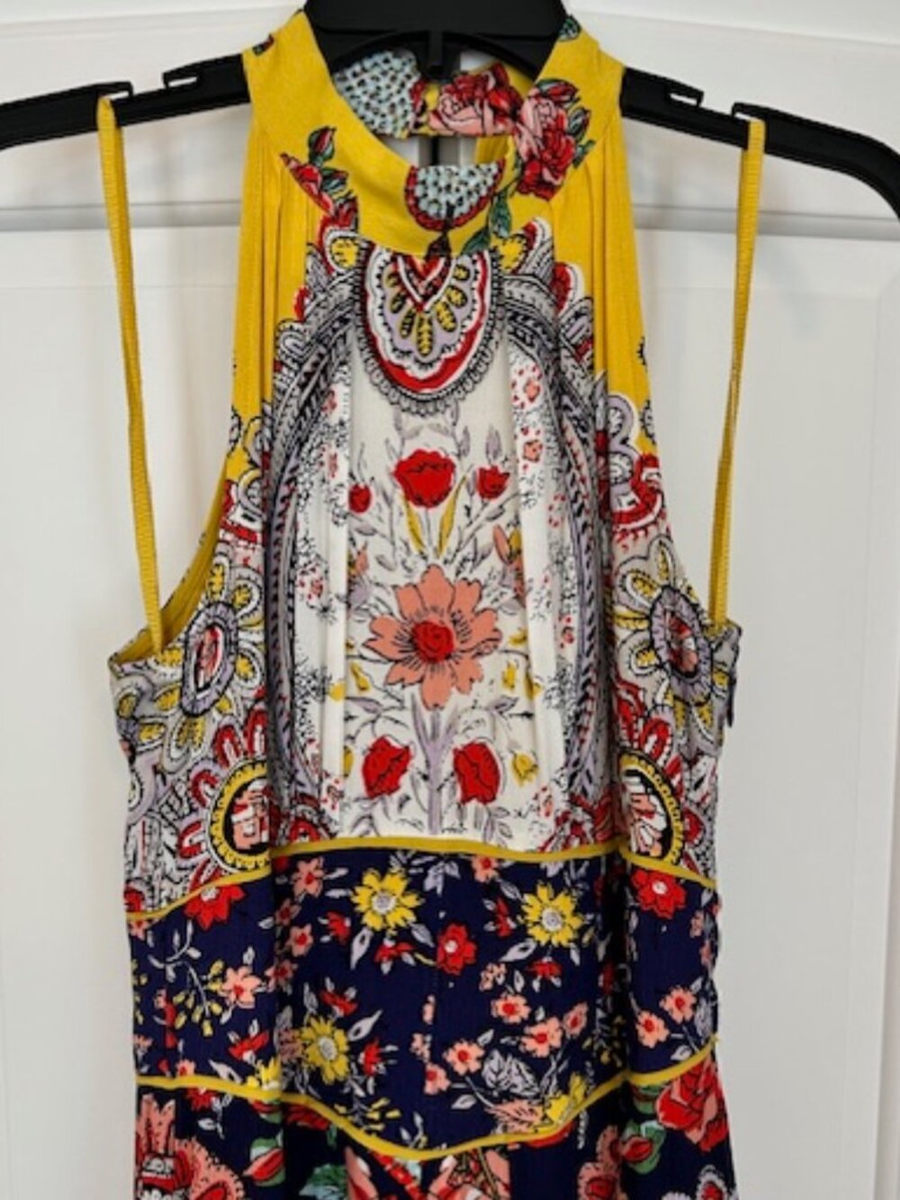 NWT Maeve x Anthropologie Myriam Maxi Dress | Size 4 | Floral Scarf Print